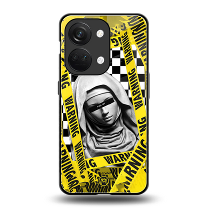 explicit signal back phone cover | glass case for oneplus nord 3