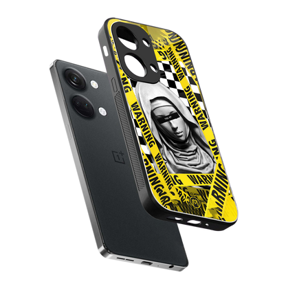 explicit signal back phone cover | glass case for oneplus nord 3