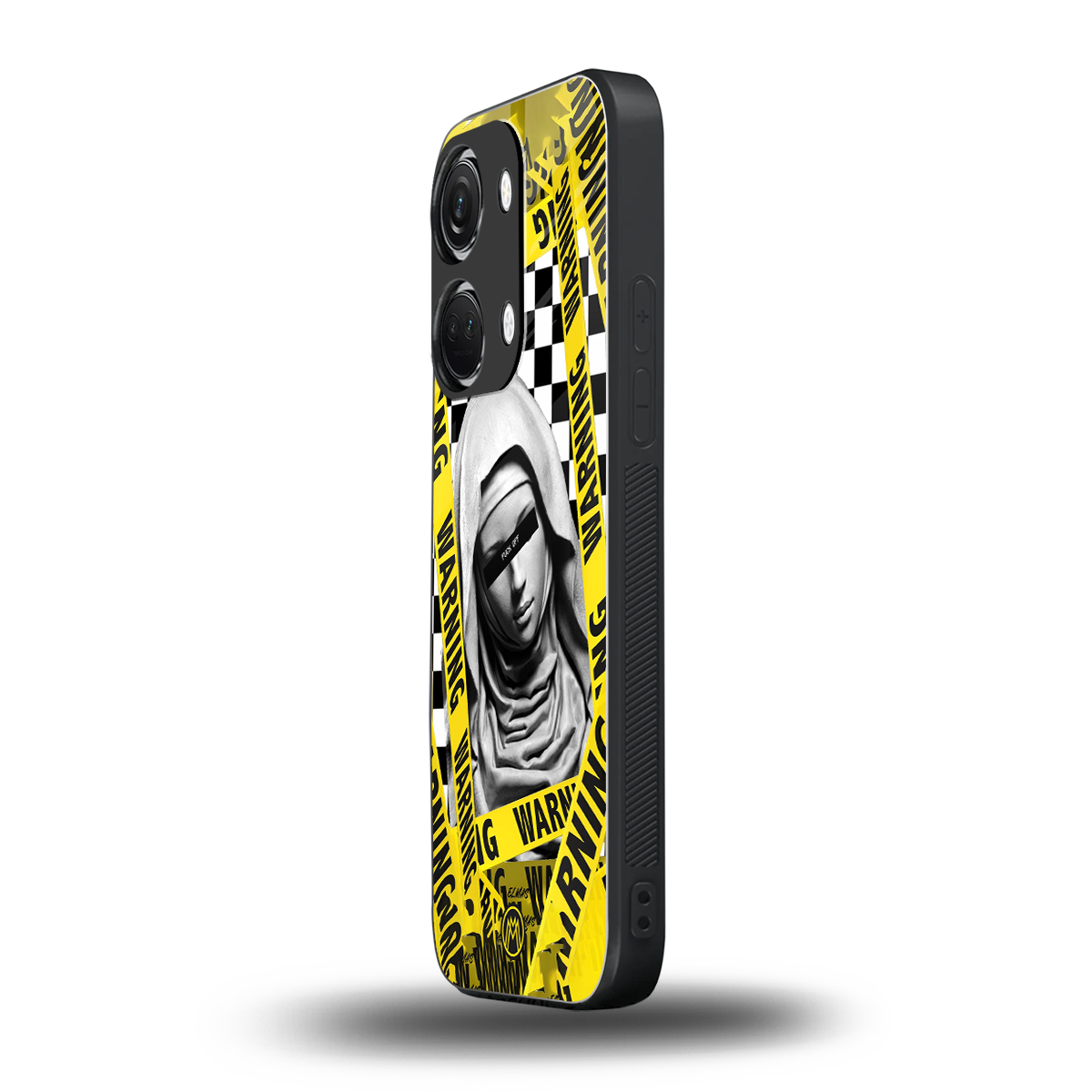 explicit signal back phone cover | glass case for oneplus nord 3