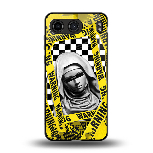 explicit signal back phone cover | glass case for oneplus nord 4