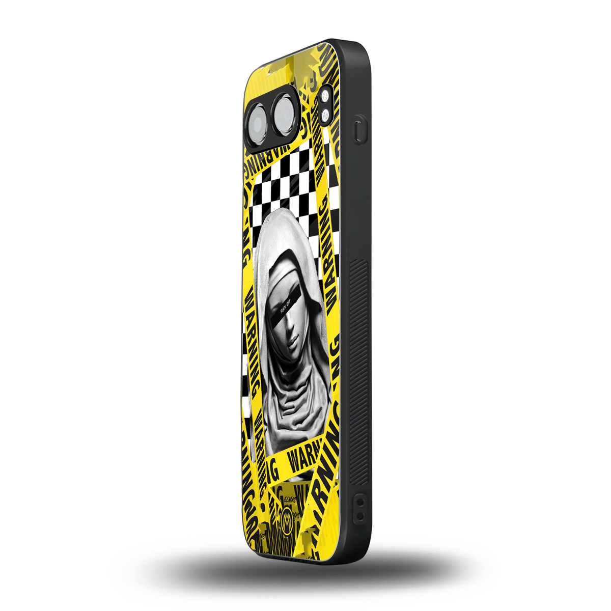 explicit signal back phone cover | glass case for oneplus nord 4