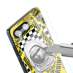 explicit signal back phone cover | glass case for oneplus nord 4