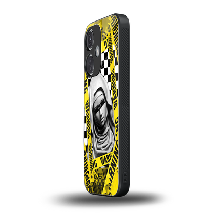 explicit signal back phone cover | glass case for oneplus nord ce 3