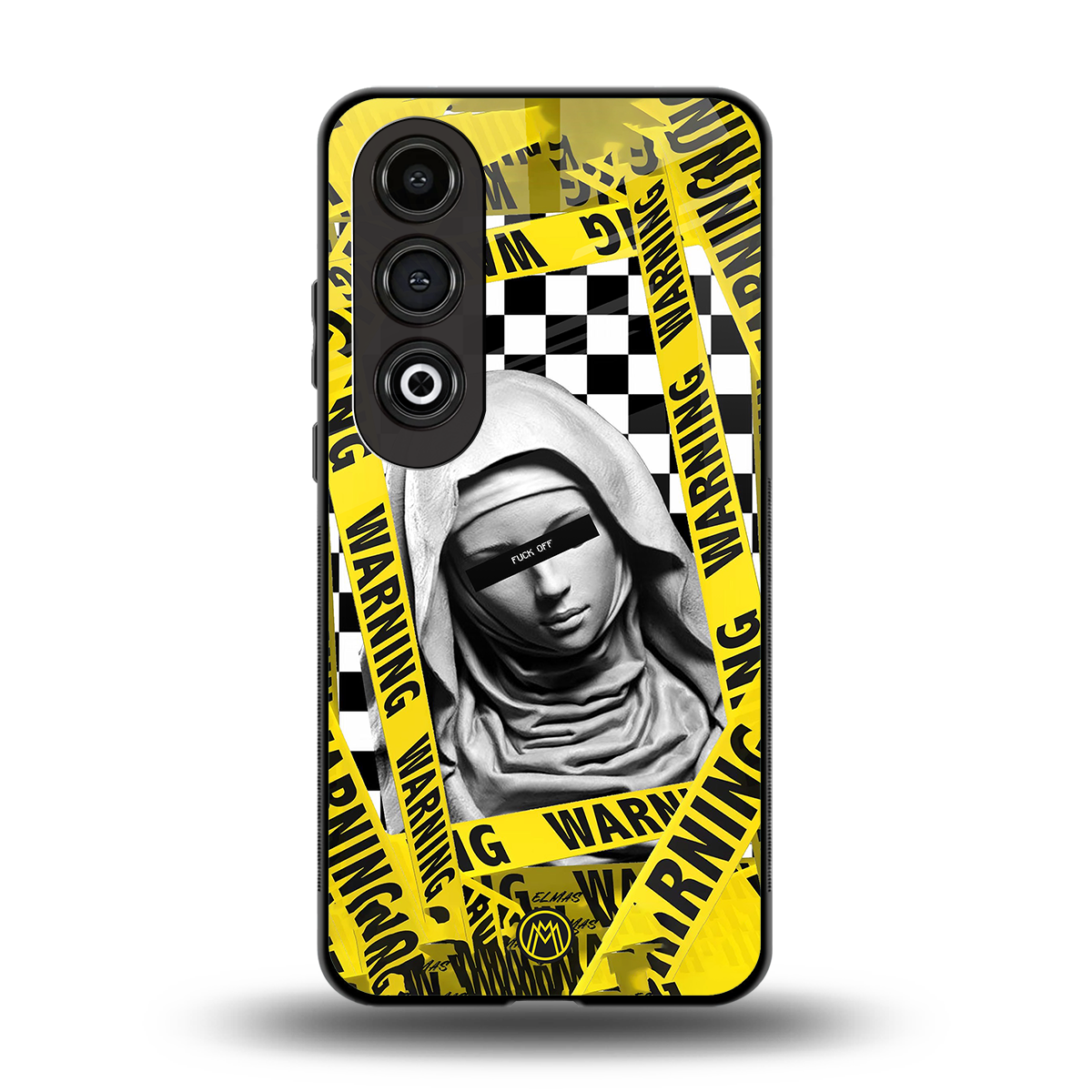 explicit signal back phone cover | glass case for oneplus nord ce 4