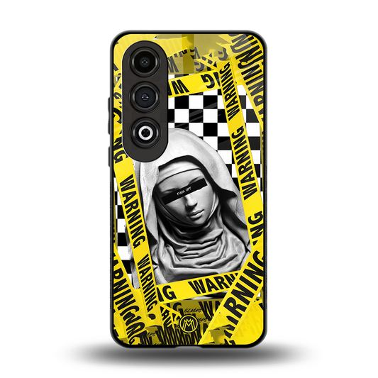 explicit signal back phone cover | glass case for oneplus nord ce 4