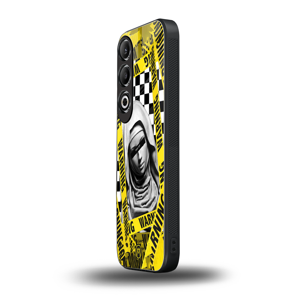 explicit signal back phone cover | glass case for oneplus nord ce 4