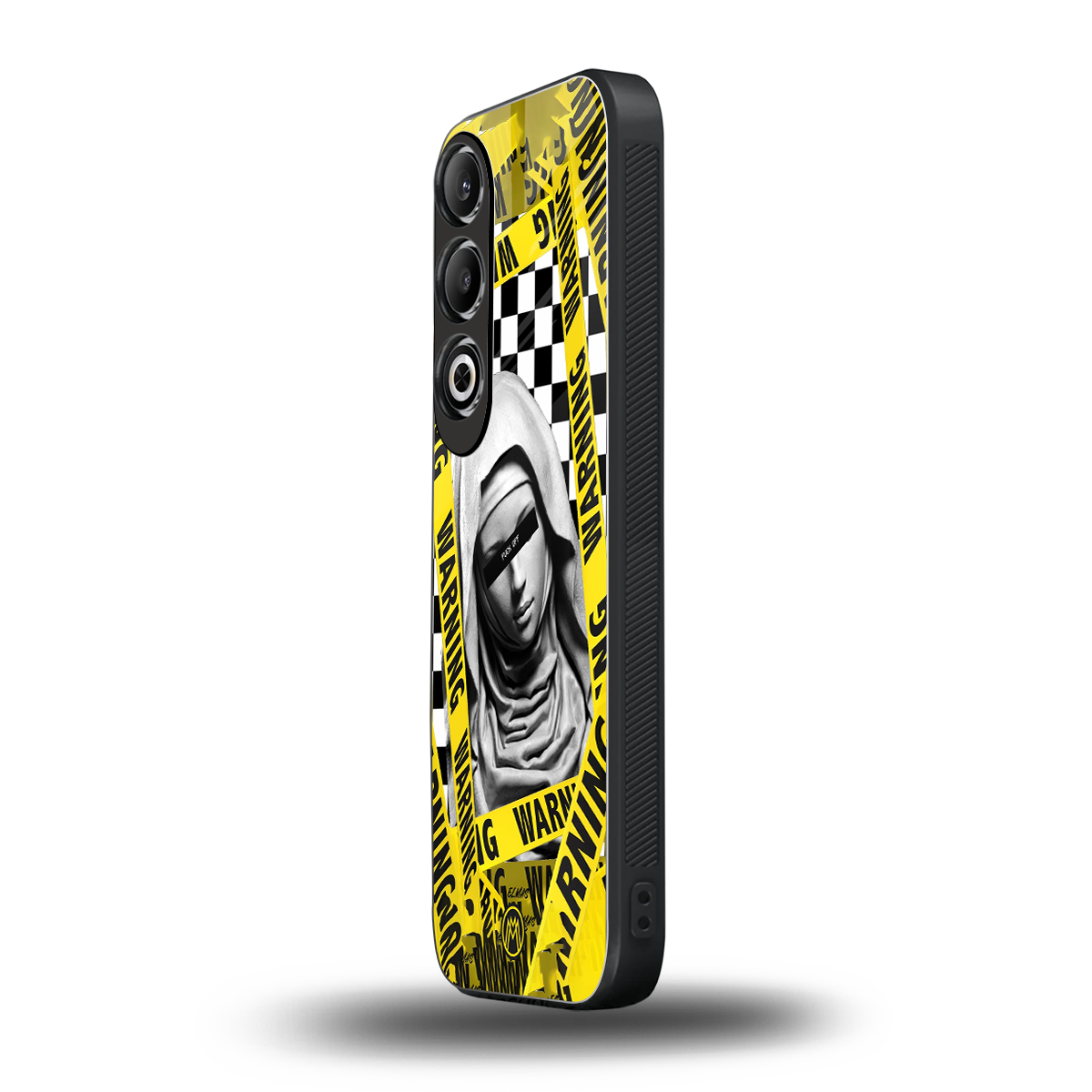 explicit signal back phone cover | glass case for oneplus nord ce 4
