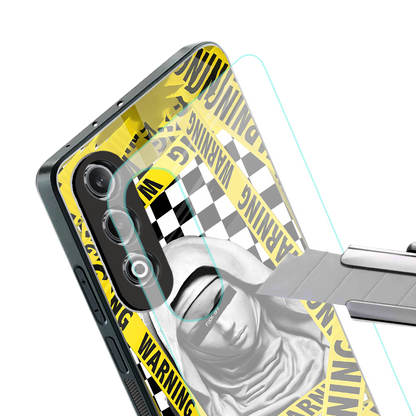 explicit signal back phone cover | glass case for oneplus nord ce 4