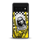 explicit signal back phone cover | glass case for google pixel 6 pro