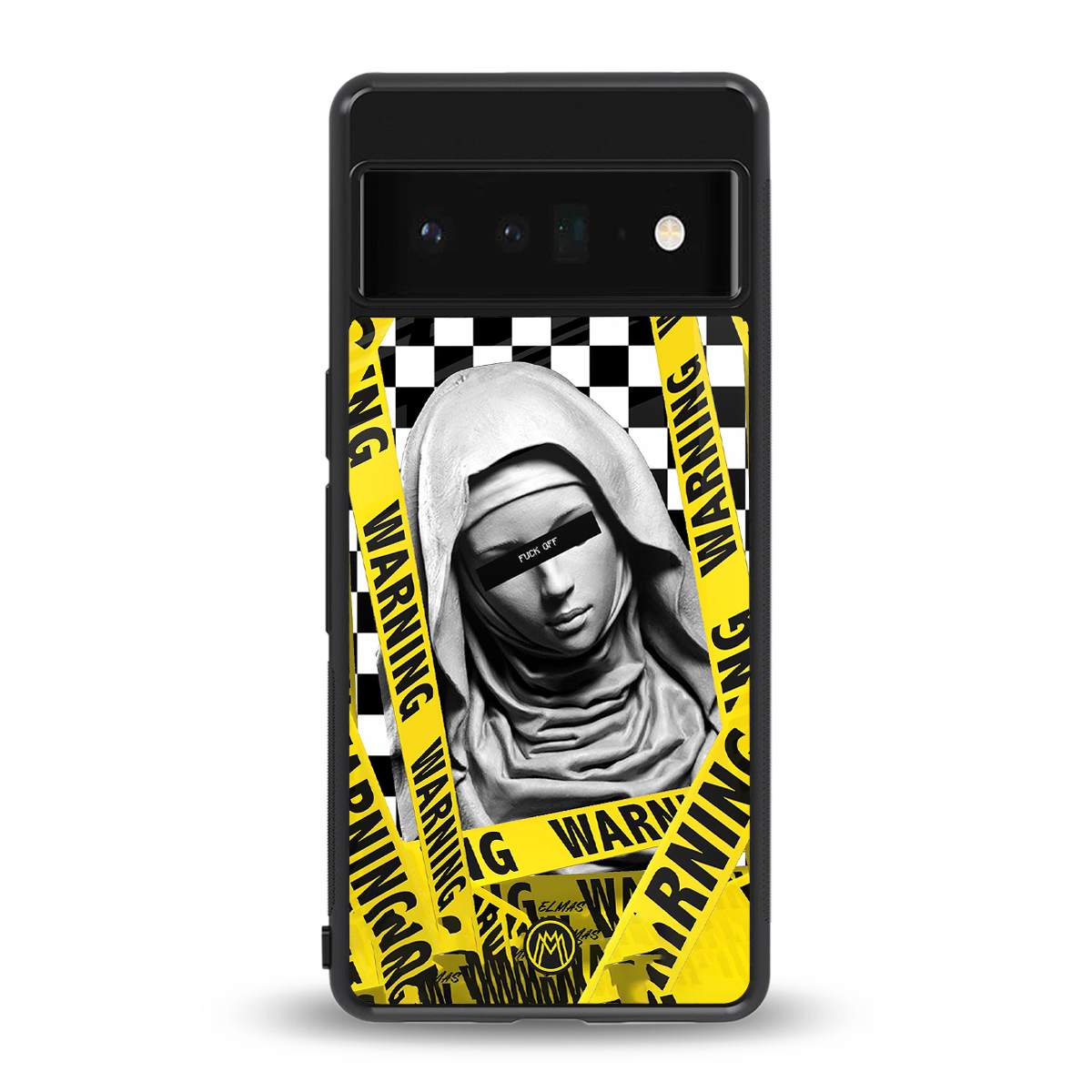 explicit signal back phone cover | glass case for google pixel 6 pro