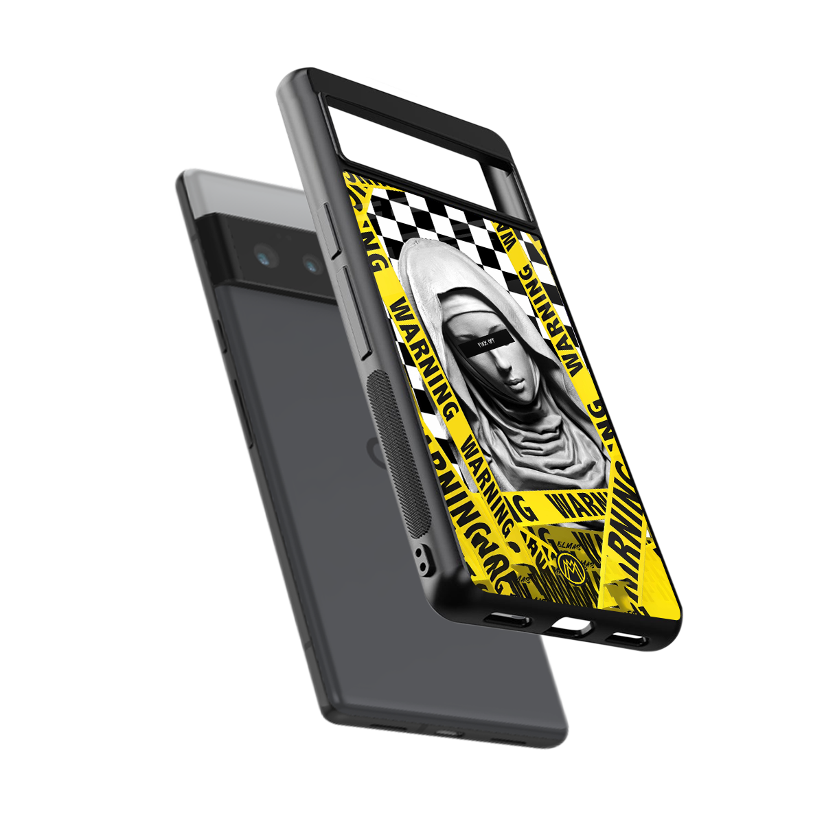 explicit signal back phone cover | glass case for google pixel 6 pro