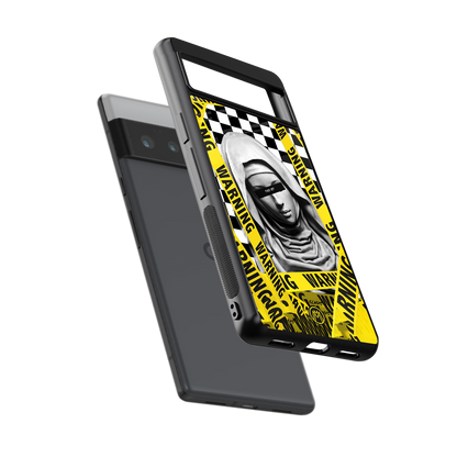 explicit signal back phone cover | glass case for google pixel 6 pro