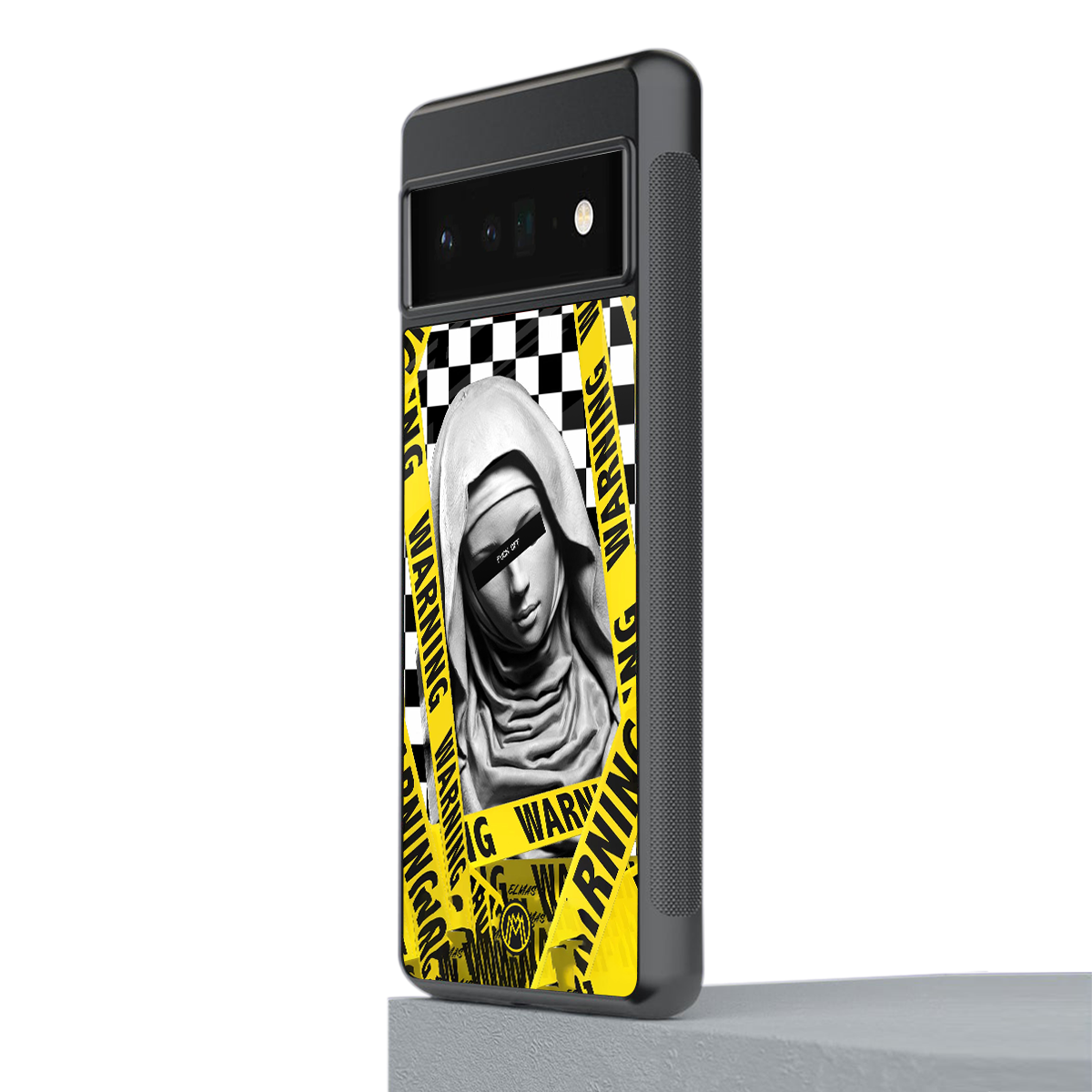 explicit signal back phone cover | glass case for google pixel 6 pro