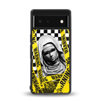 explicit signal back phone cover | glass case for Google Pixel 6A