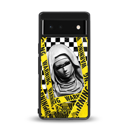 explicit signal back phone cover | glass case for Google Pixel 6A