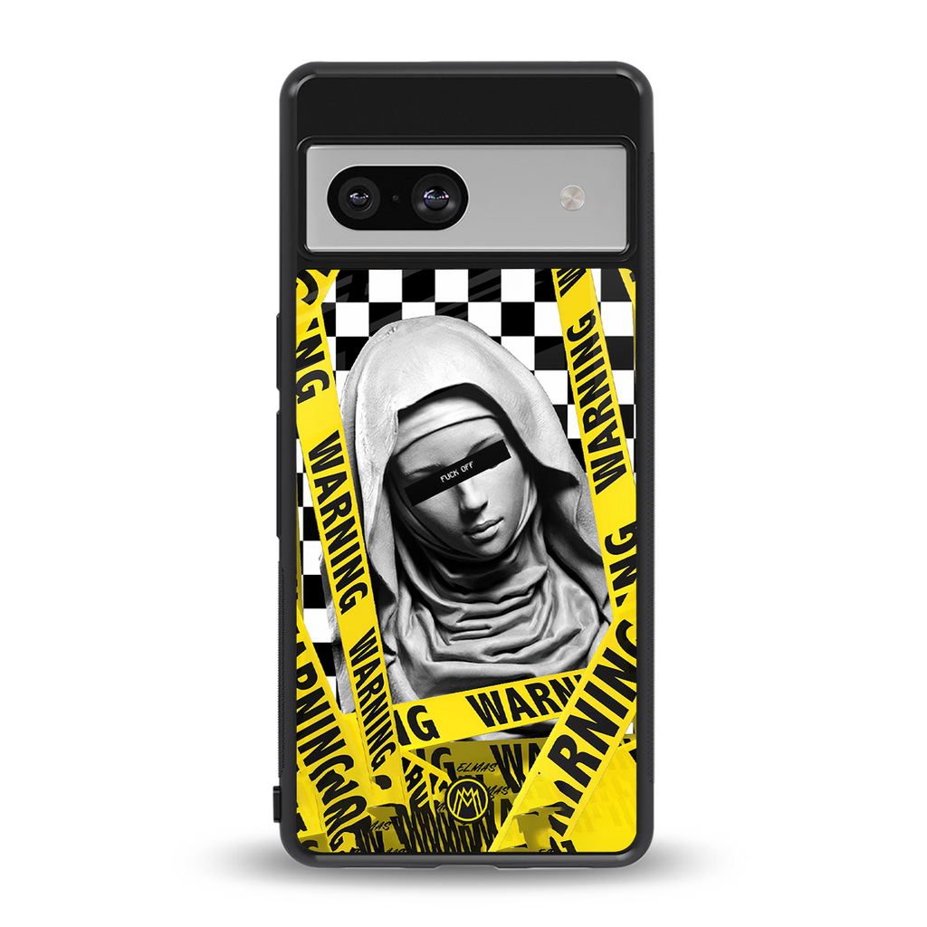 explicit signal back phone cover | glass case for Google Pixel 7