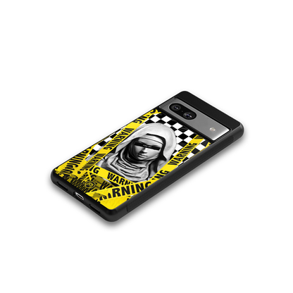 explicit signal back phone cover | glass case for Google Pixel 7A
