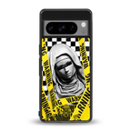 explicit signal back phone cover | glass case for google pixel 8 pro