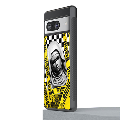 explicit signal back phone cover | glass case for Google Pixel 8