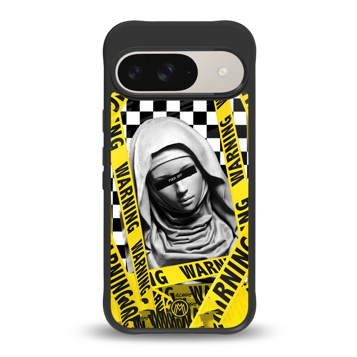 explicit signal back phone cover | glass case for google pixel 9