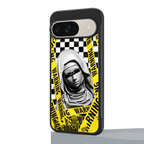 explicit signal back phone cover | glass case for google pixel 9
