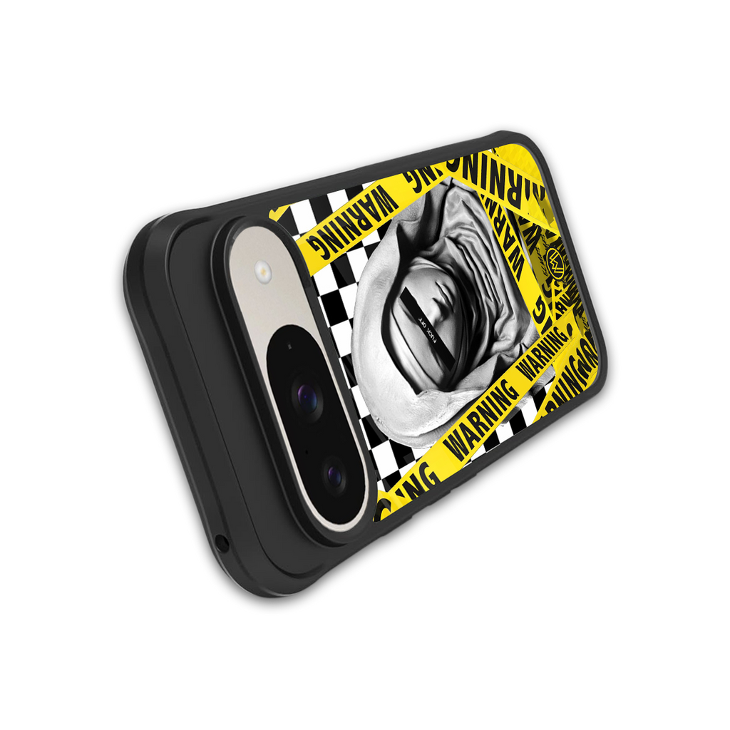 explicit signal back phone cover | glass case for google pixel 9