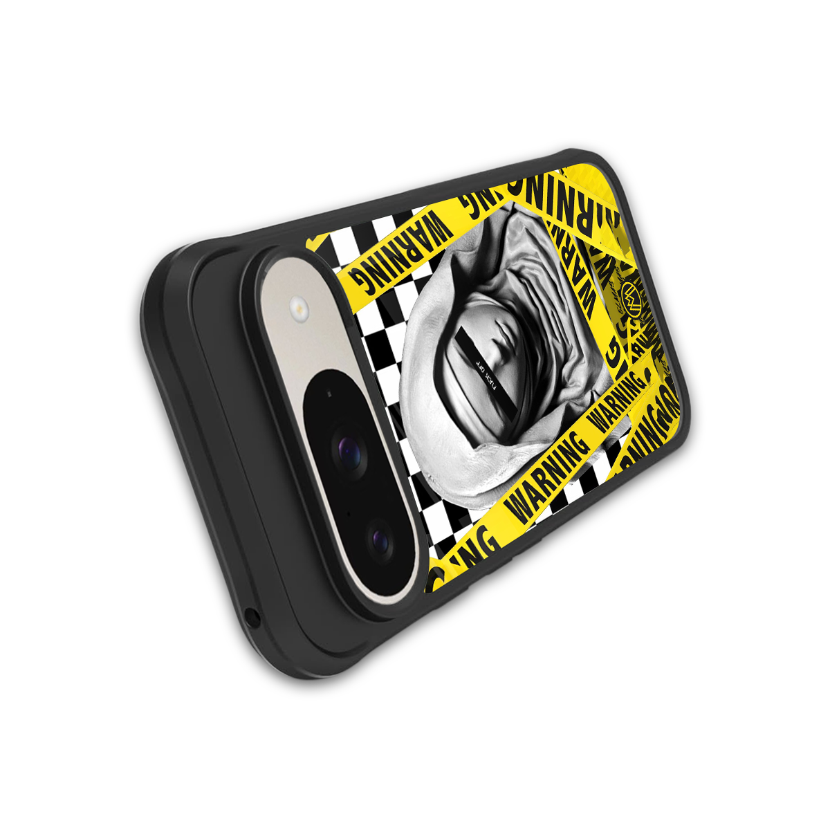 explicit signal back phone cover | glass case for google pixel 9