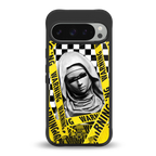 explicit signal back phone cover | glass case for google pixel 9 pro