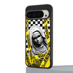 explicit signal back phone cover | glass case for google pixel 9 pro