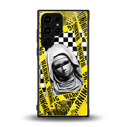 explicit signal back phone cover | glass case for samsung galaxy s24 ultra