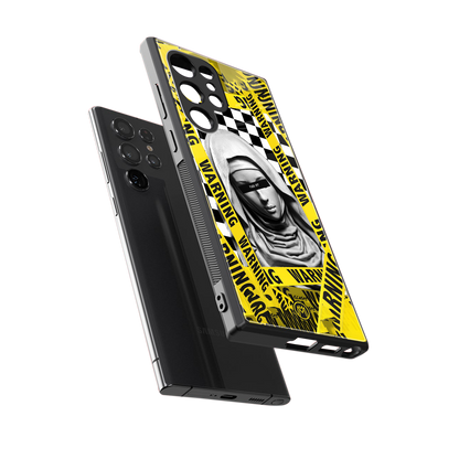 explicit signal back phone cover | glass case for samsung galaxy s23 ultra