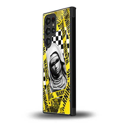 explicit signal back phone cover | glass case for samsung galaxy s23 ultra