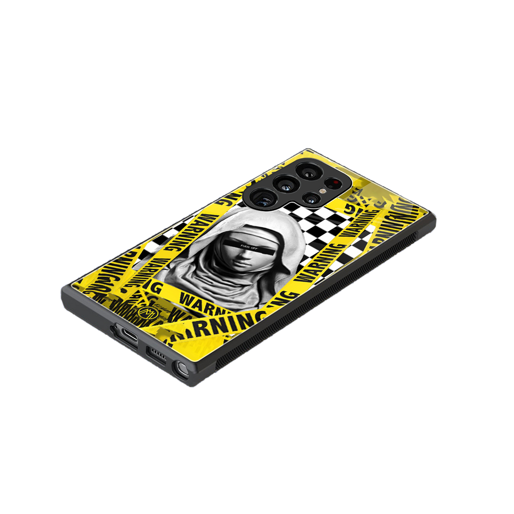 explicit signal back phone cover | glass case for samsung galaxy s23 ultra
