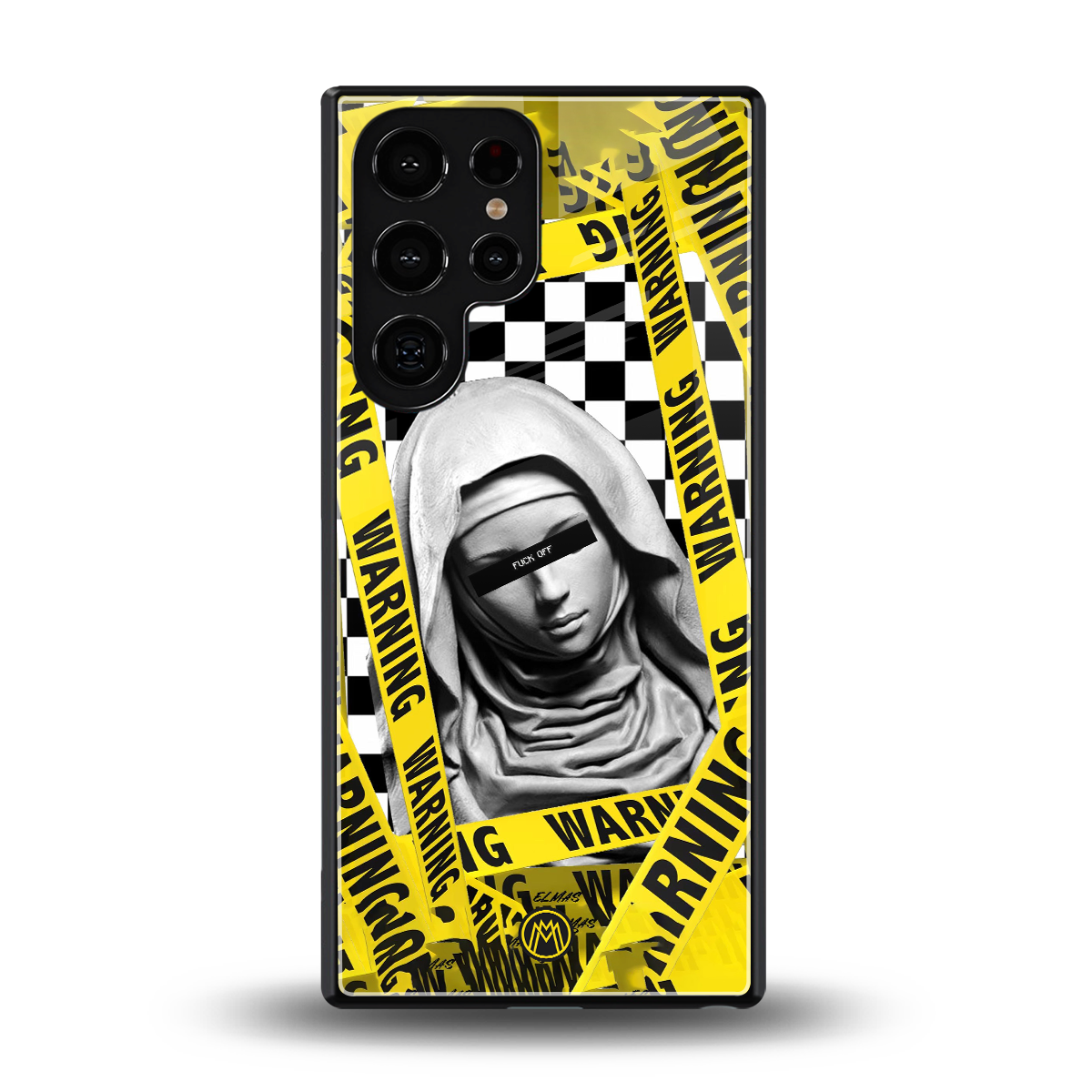 explicit signal back phone cover | glass case for samsung galaxy s25 ultra