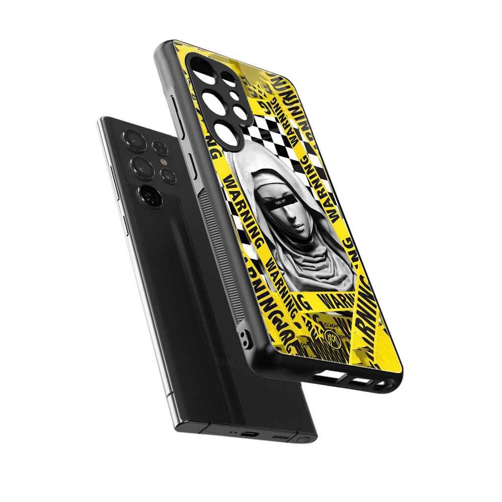 explicit signal back phone cover | glass case for samsung galaxy s25 ultra