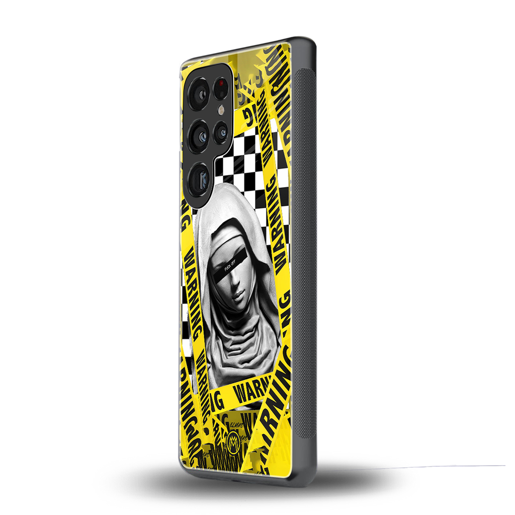 explicit signal back phone cover | glass case for samsung galaxy s25 ultra