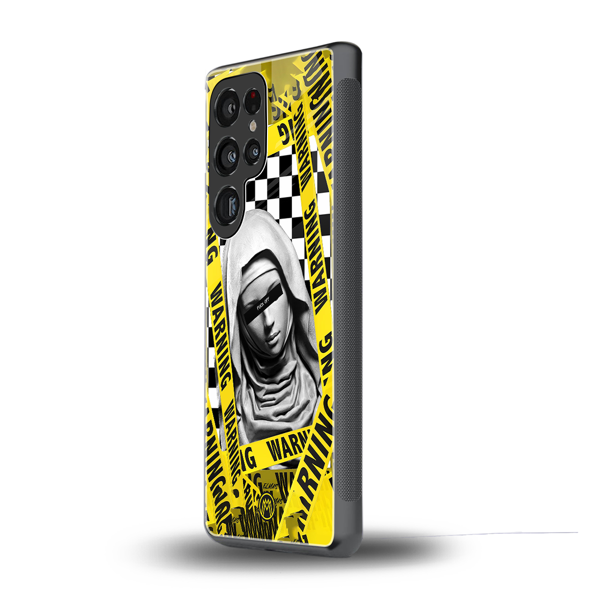 explicit signal back phone cover | glass case for samsung galaxy s25 ultra
