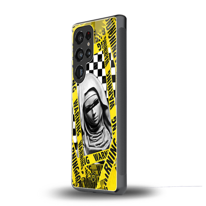 explicit signal back phone cover | glass case for samsung galaxy s25 ultra