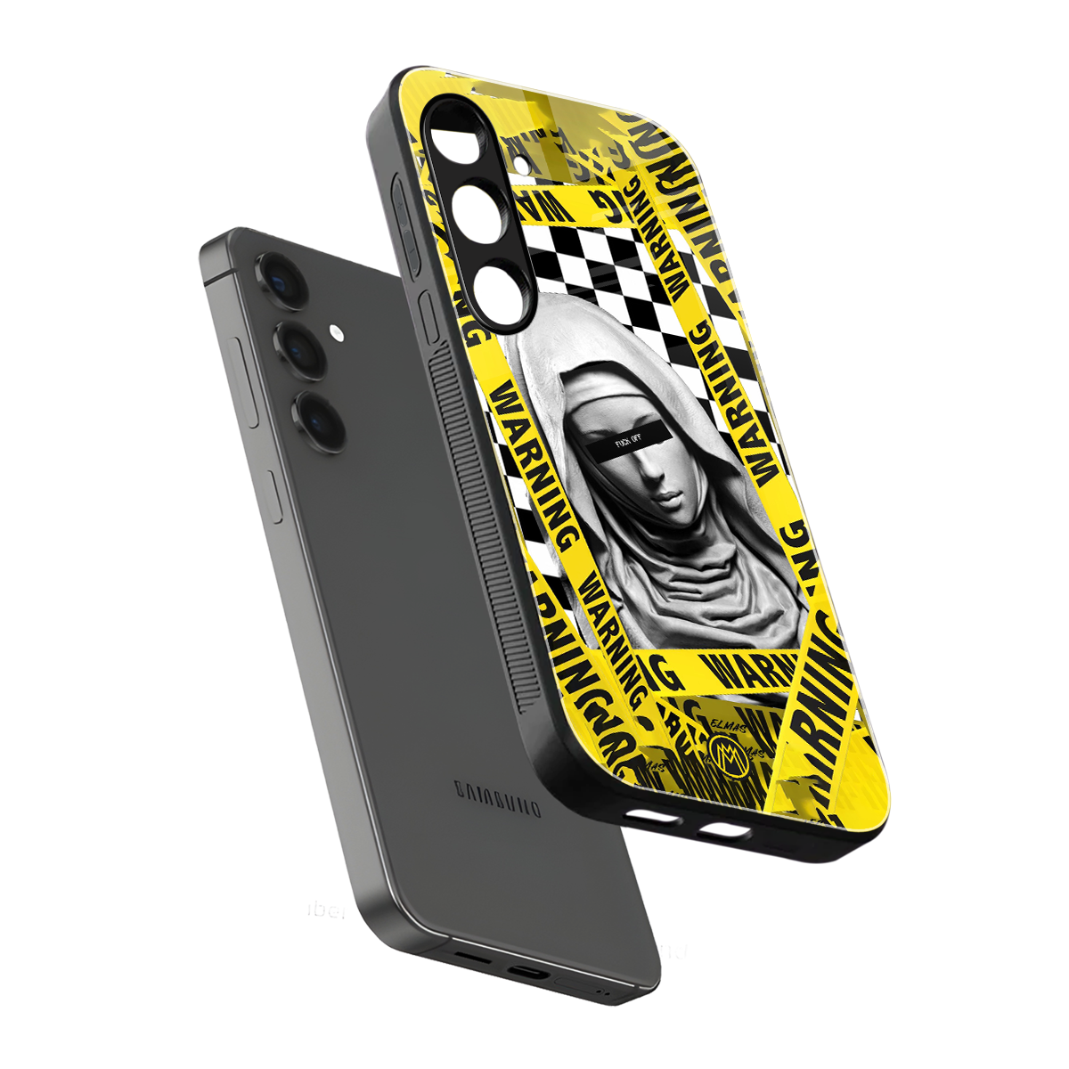 explicit signal back phone cover | glass case for samsung galaxy s25 plus
