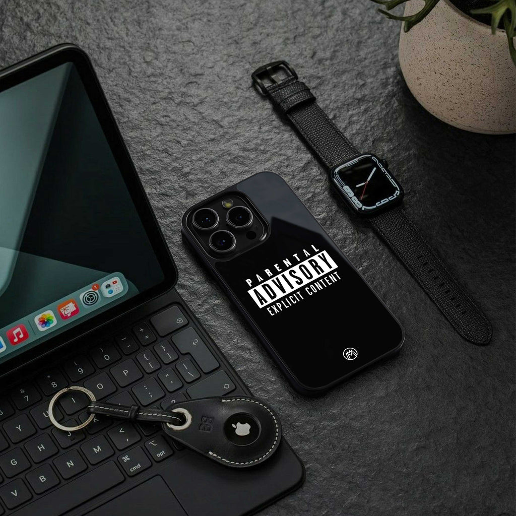 explicit content back phone cover | glass case for samsung galaxy s24