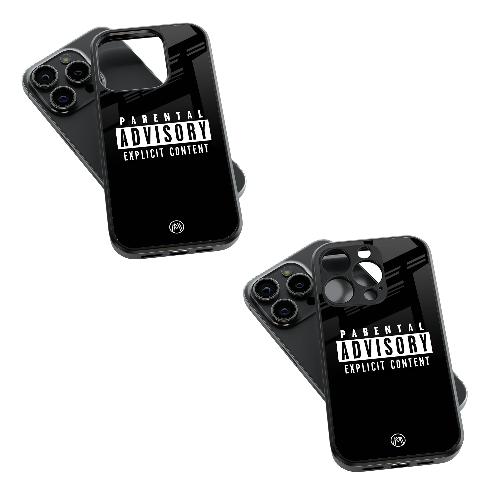 Trendy Glass Back Mobile Case for iPhone, Samsung, Redmi, OnePlus, Google Pixel, Motorola