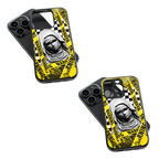 Trendy Glass Back Mobile Case for iPhone, Samsung, Redmi, OnePlus, Google Pixel, Motorola