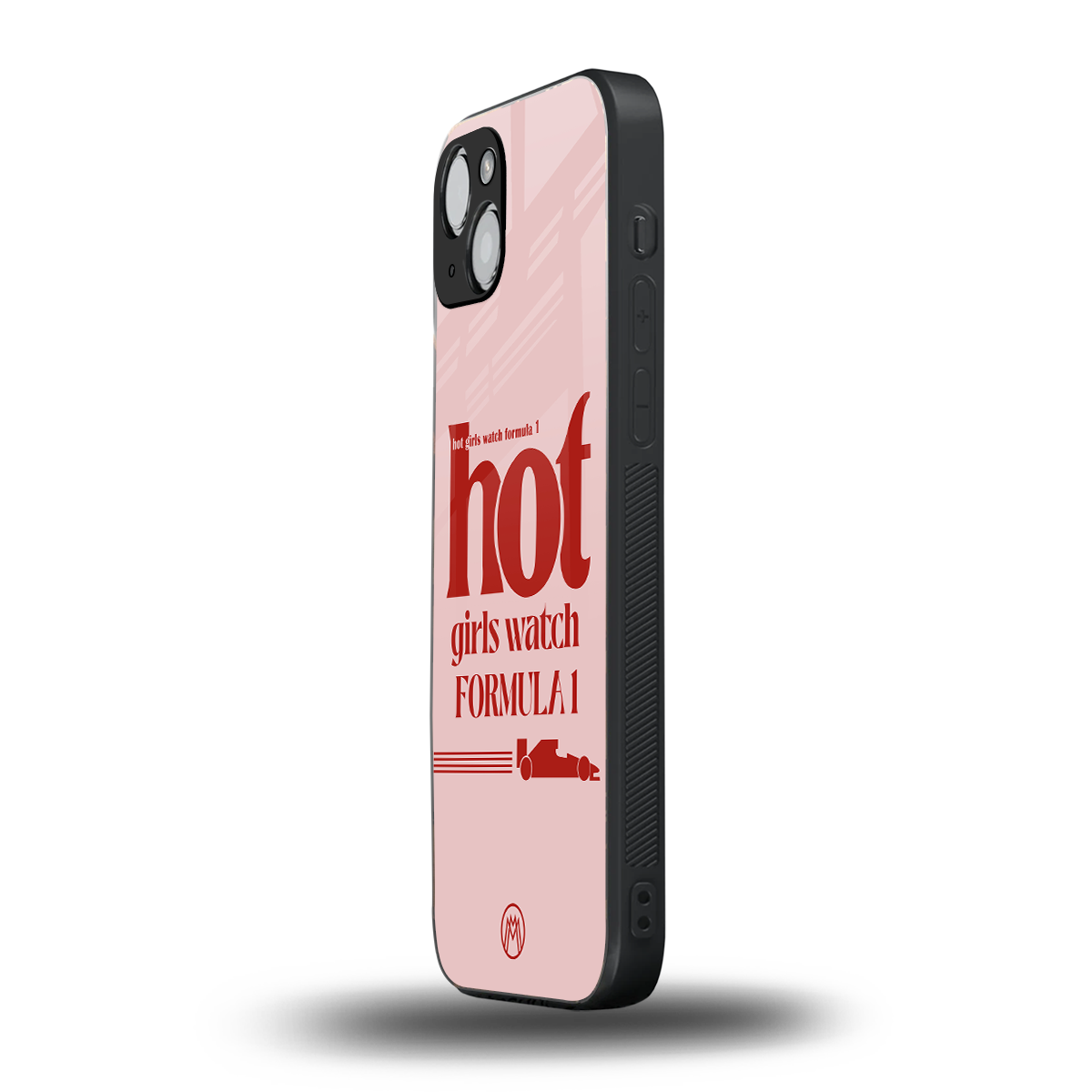f1 chic back phone cover | glass case for iphone 14 plus