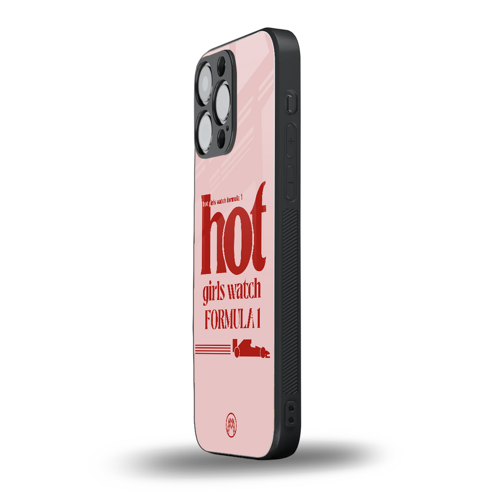 f1 chic back phone cover | glass case for iphone 14 pro max