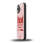 f1 chic back phone cover | glass case for iphone 16 plus