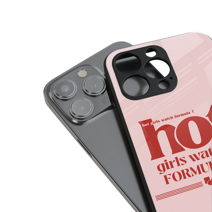 f1 chic back phone cover | glass case for iphone 13 pro max