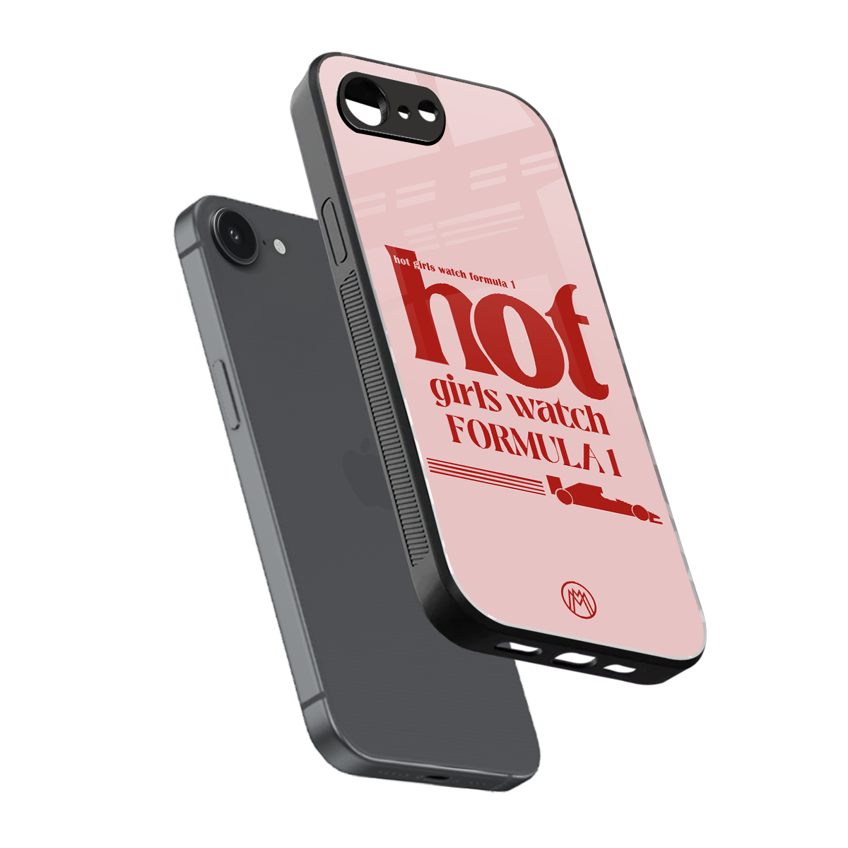 f1 chic back phone cover | glass case for iphone 16e