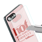 f1 chic back phone cover | glass case for iphone 16e