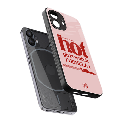 f1 chic back phone cover | glass case for nothing phone 2