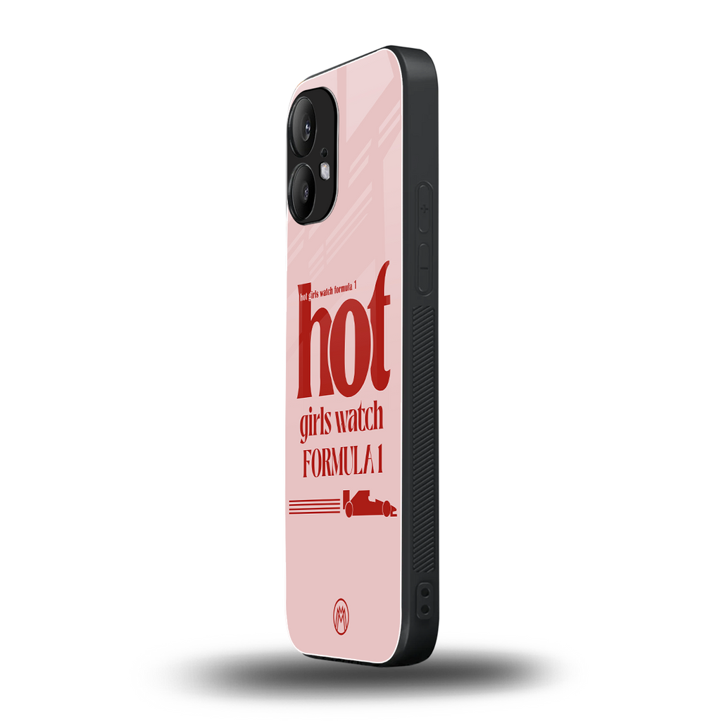 f1 chic back phone cover | glass case for nothing phone 2